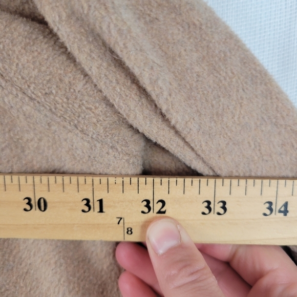 Old Navy Soft Brushed Utility Shacket Wool Blend Camel Tan Size 4X - Picture 6 of 11